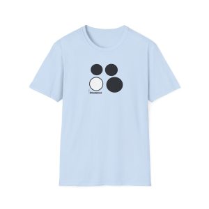 10,12,16, 14 white , WebDrummer logo on sleeve, Unisex Softstyle T-Shirt ( 8 couleurs )
