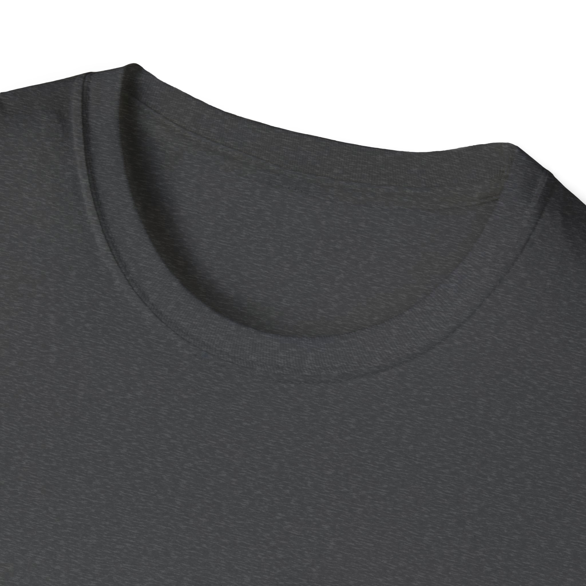 Logo 10,12,16, 14 black ,circled , white background, WebDrummer logo , Unisex Softstyle T-Shirt ( 11 couleurs ) – Image 27