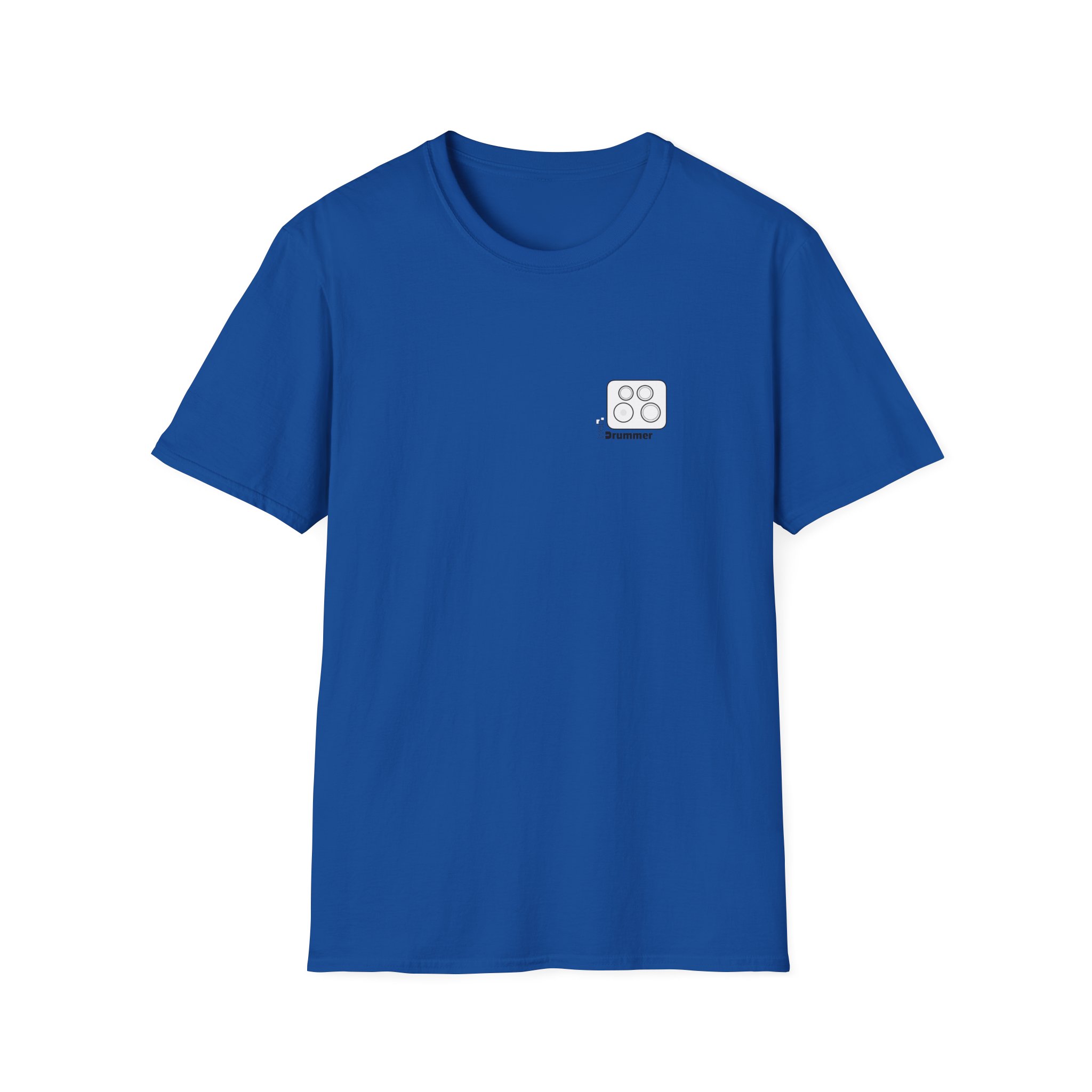 Logo 10,12,14,14 doted , WebDrummer logo , Unisex Softstyle T-Shirt ( 7 couleurs ) – Image 21
