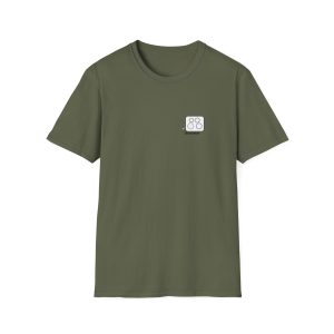 Logo 10,12,14,14 doted , WebDrummer logo , Unisex Softstyle T-Shirt ( 7 couleurs )