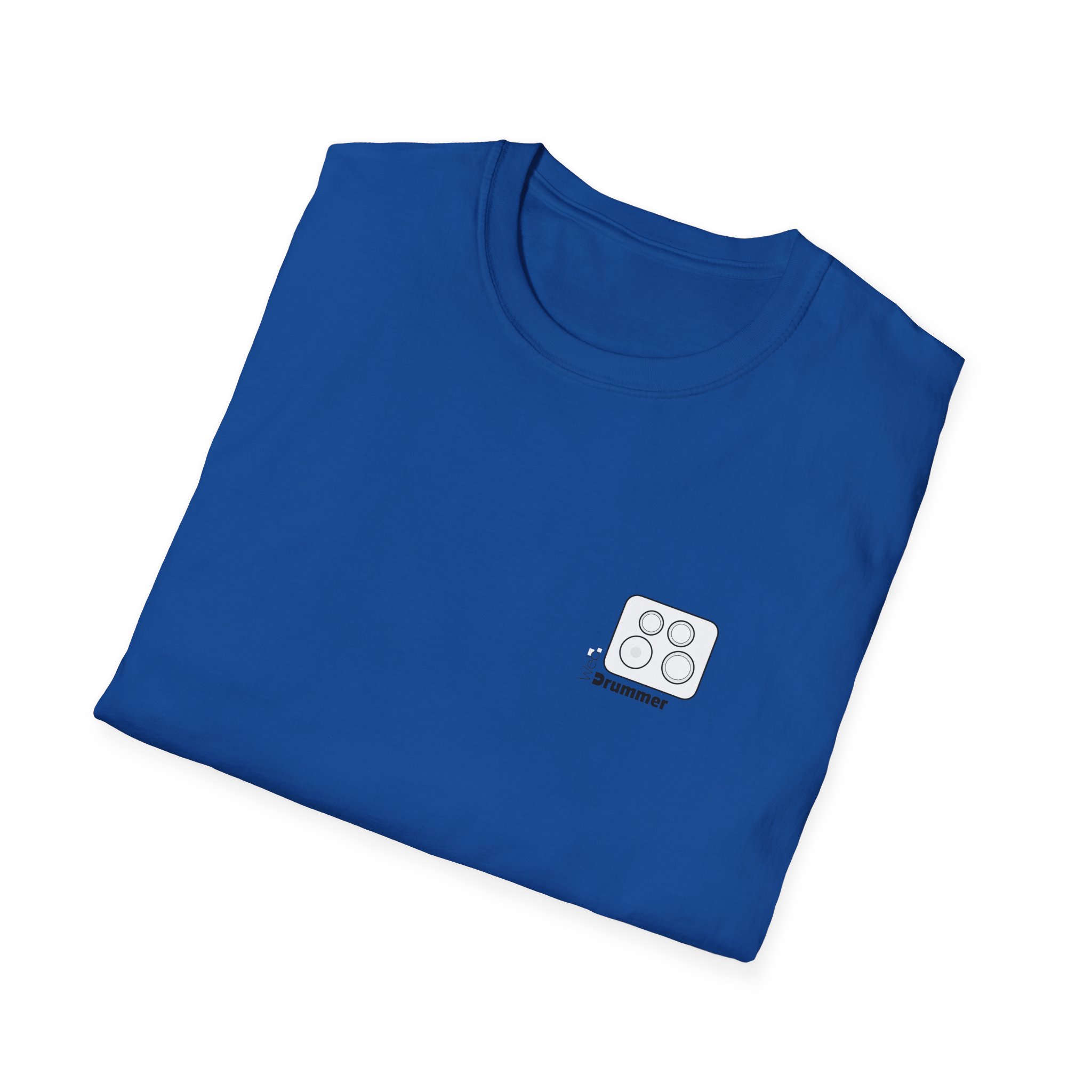 Logo 10,12,14,14 doted , WebDrummer logo , Unisex Softstyle T-Shirt ( 7 couleurs ) – Image 24