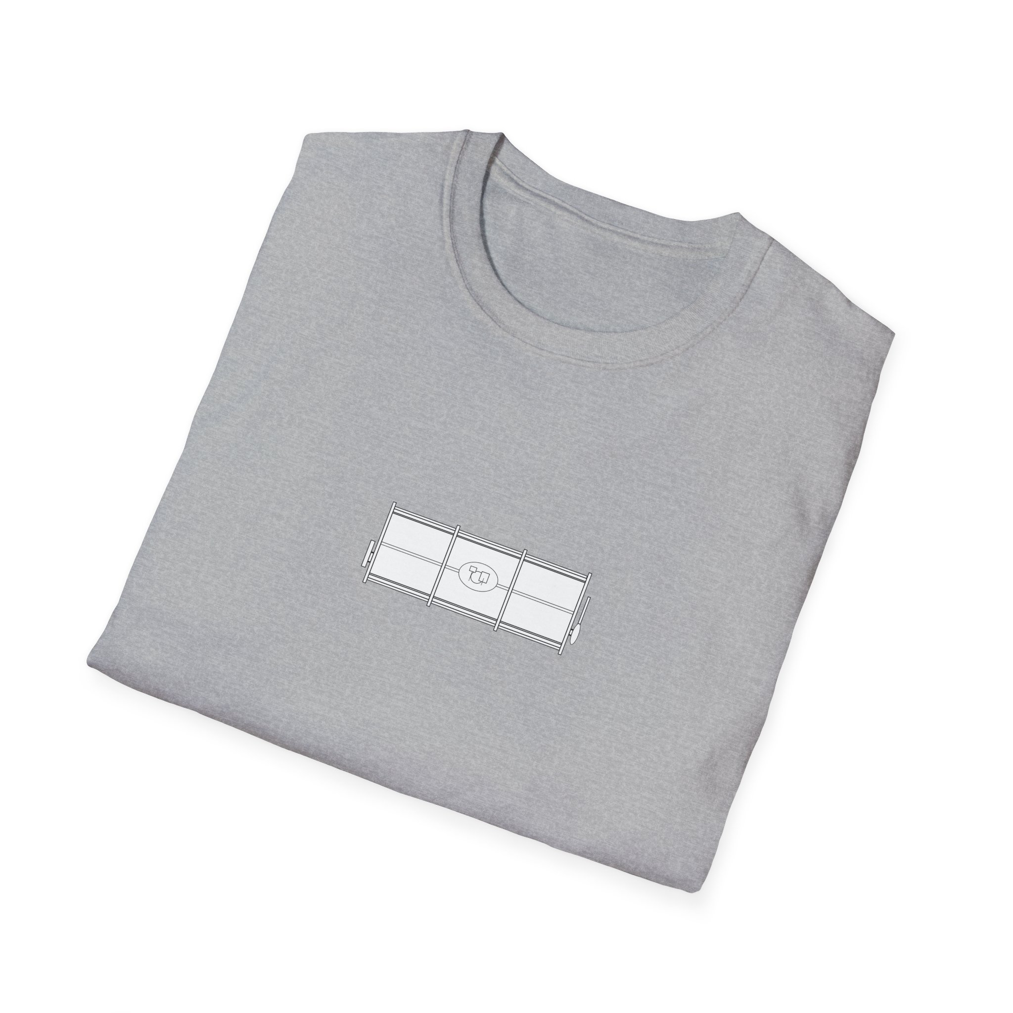 Snare drum , Unisex Softstyle T-Shirt ( 11 couleurs ) – Image 16